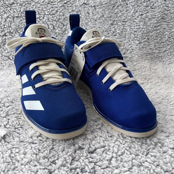 Adidas Powerlift 4 Weightlifting Shoe Size 6 Men Blue Sneaker Athletic Royal NEW main image 5